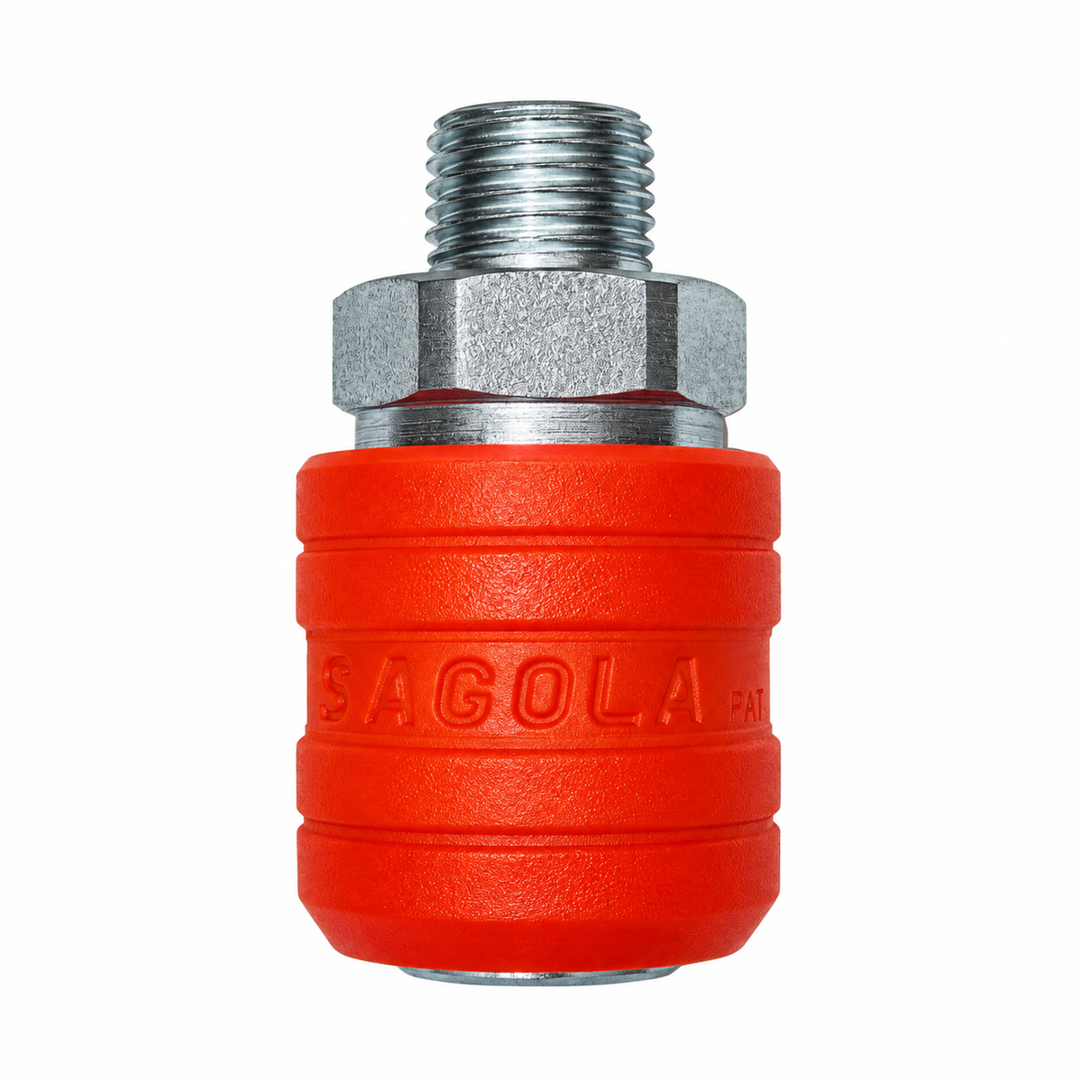 Sagola Steel Coupling MBSPT 1/4"