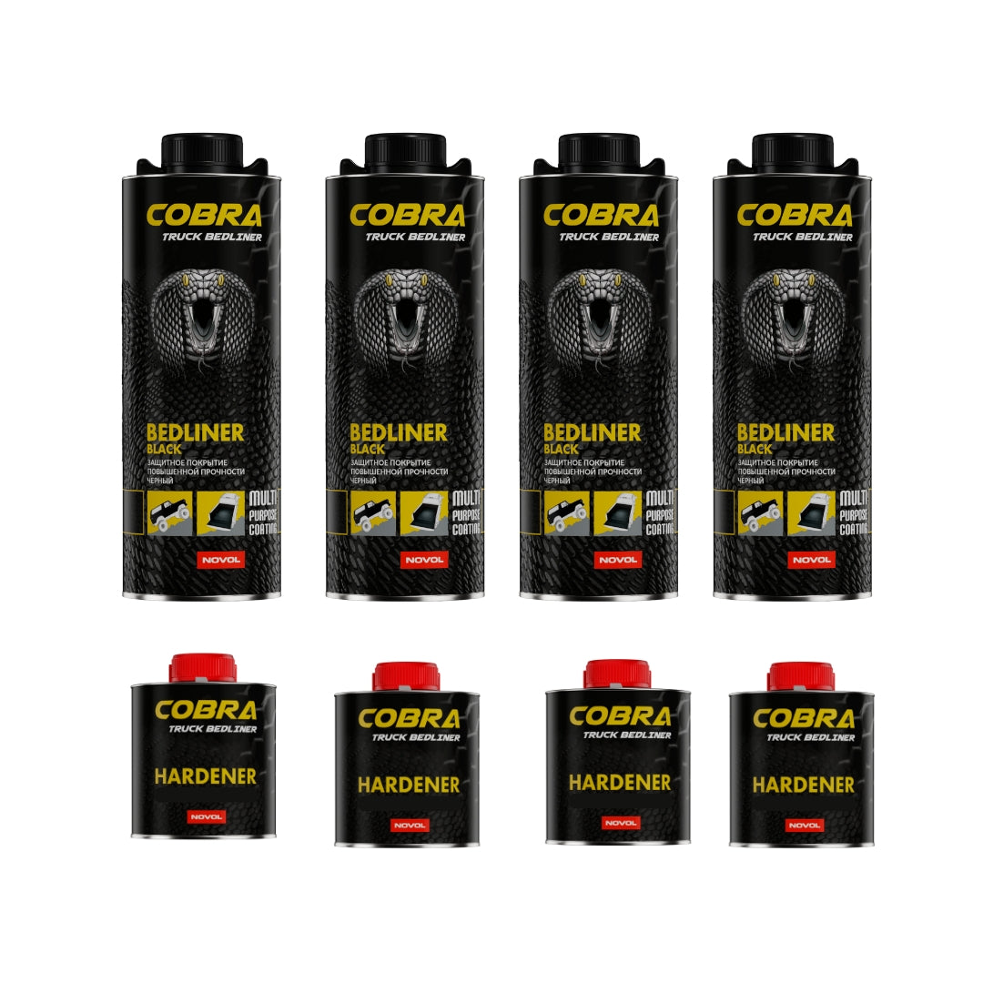 COBRA 2K Truck Bed Liner Gallon Kit