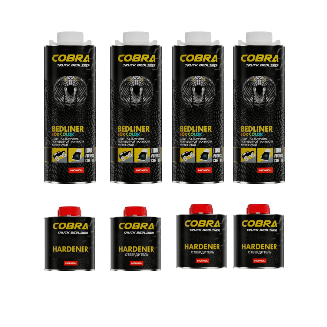 COBRA 2K Truck Bed Liner Gallon Kit
