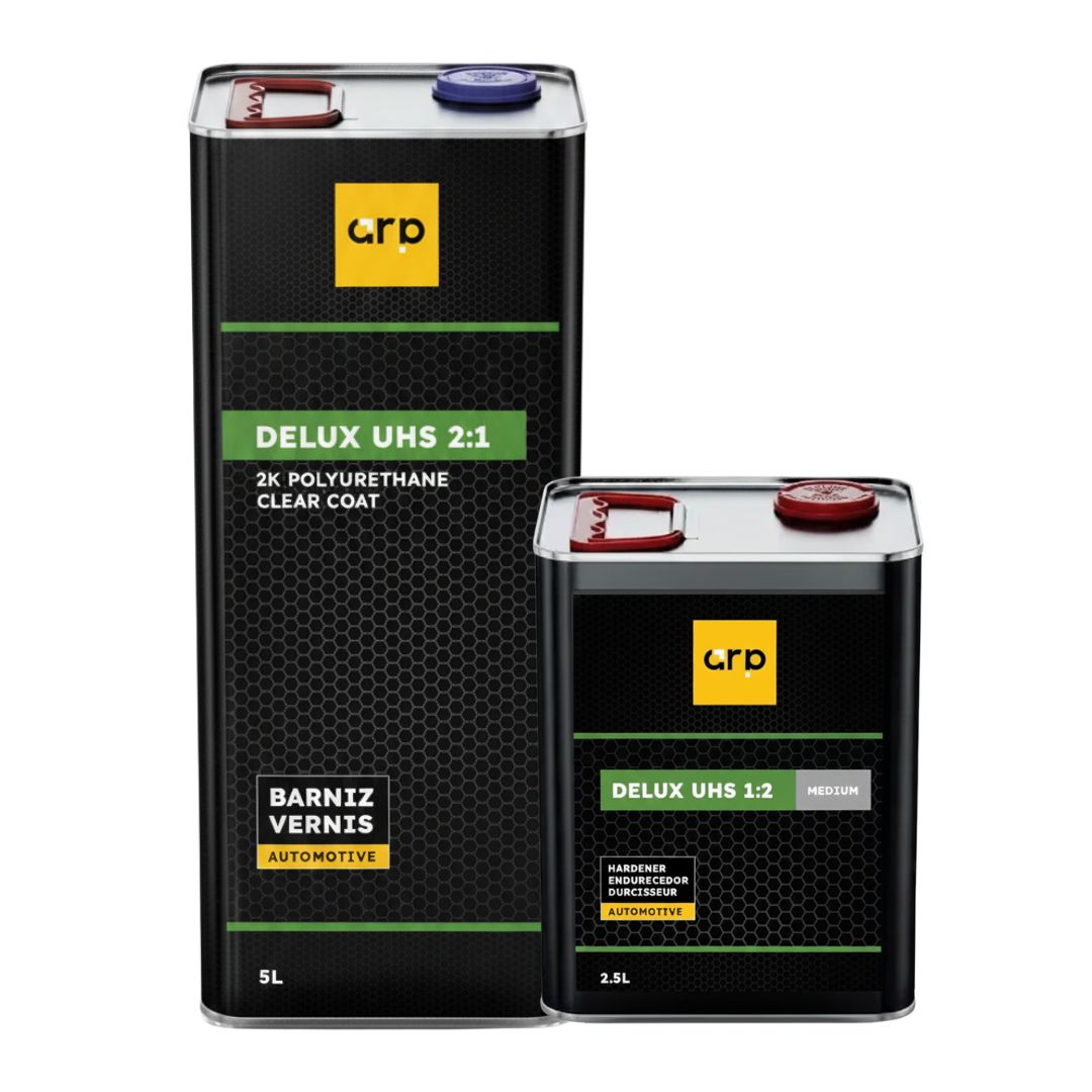 Delux UHS 2:1 Clear Coat Kit - SR Scratch Resistant, High Gloss