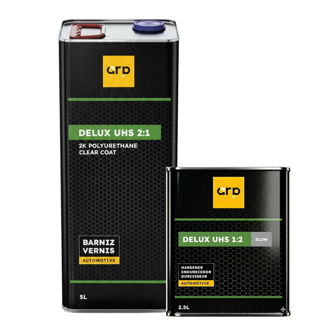 Delux UHS 2:1 Clear Coat Kit - SR Scratch Resistant, High Gloss