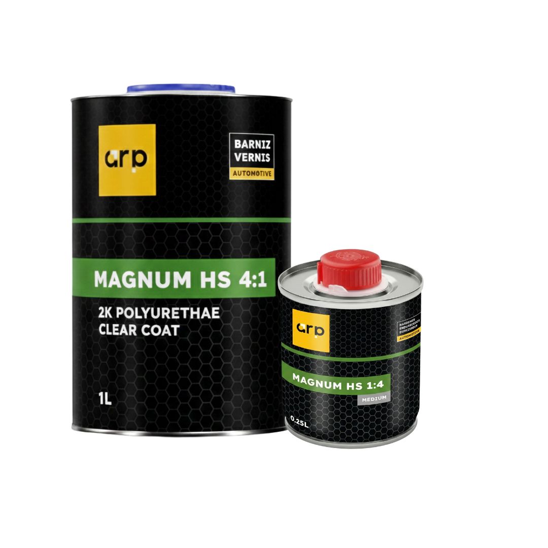 MAGNUM HS 4:1 Clear Coat Kit 1.25L - 2K High Solids Polyurethane