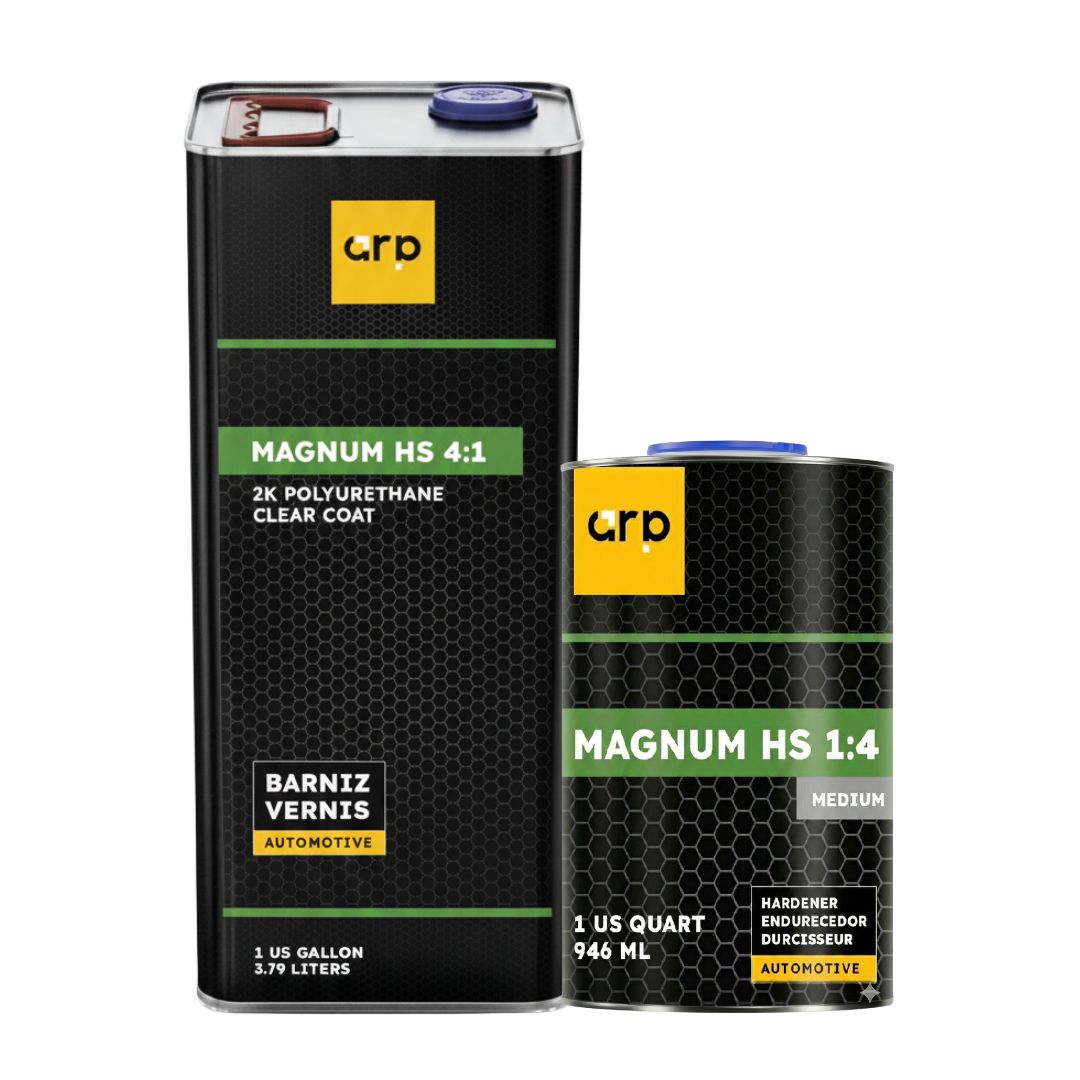 MAGNUM HS 4:1 Clear Coat Kit 1.25L - 2K High Solids Polyurethane