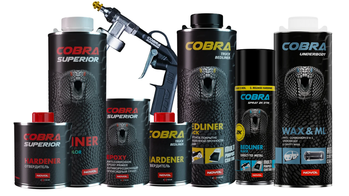 COBRA 2K Truck Bed Liner Gallon Kit