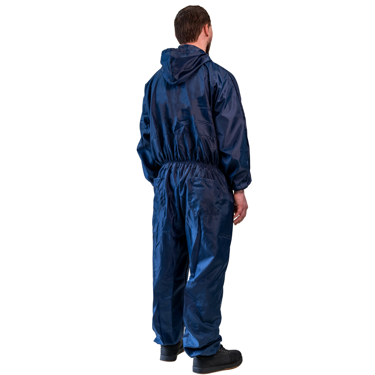 Polyester paint coverall for automotive body shop