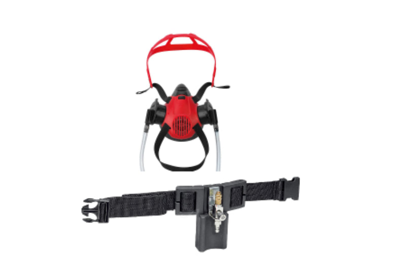 SATA Air Star C Half Mask and Belt unit with T-piece Special Version