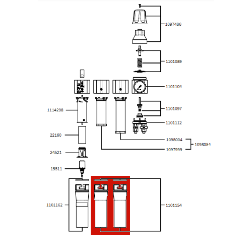 SATA Filter Sleeve for SATA Filter Series
