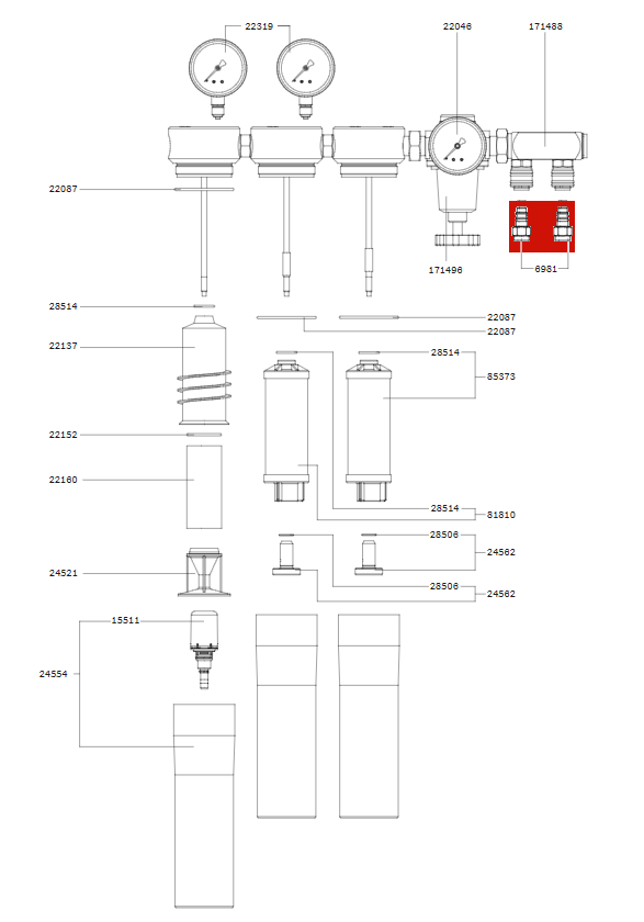 SATA HVLP Quick Coupling Nipple G 1/4