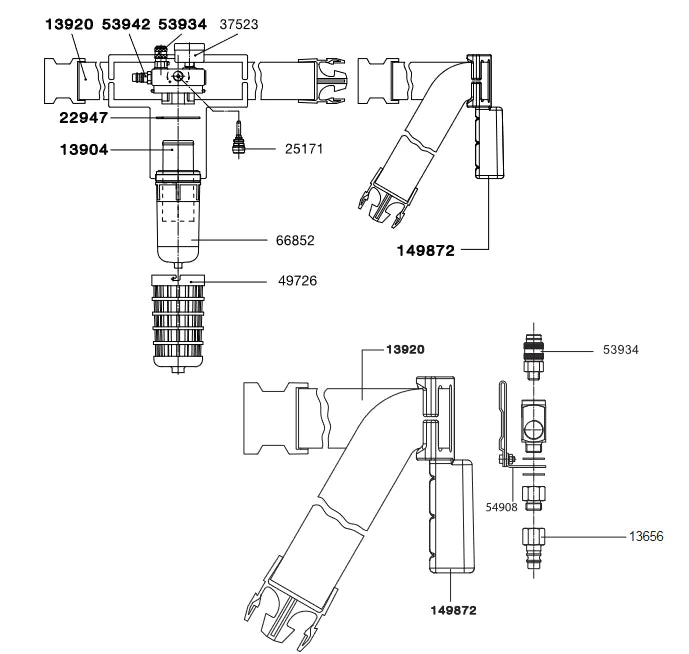 SATA Hose Clamp vision 2000