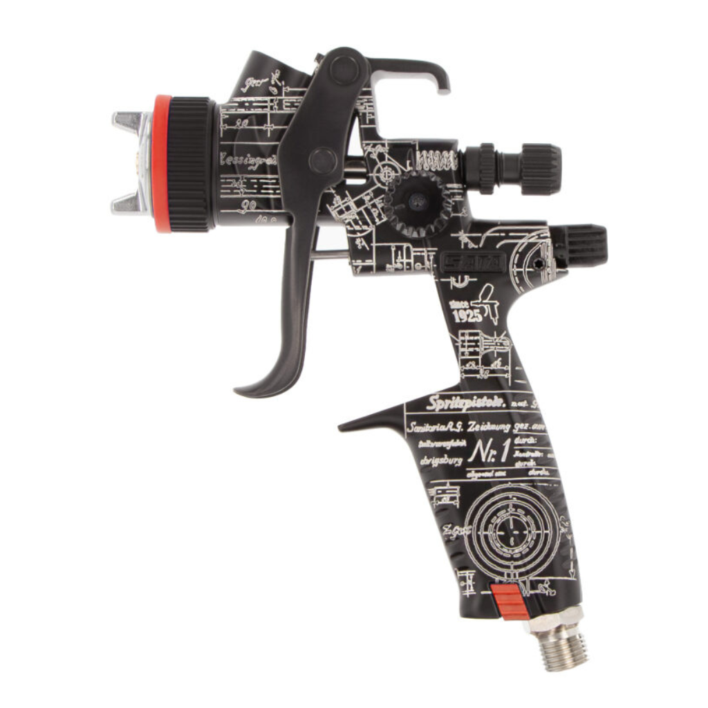 SATAminijet 4400 B RP 100 Years Edition nozzle size 1.2 SR 0.125 l QCC reusable plastic cup