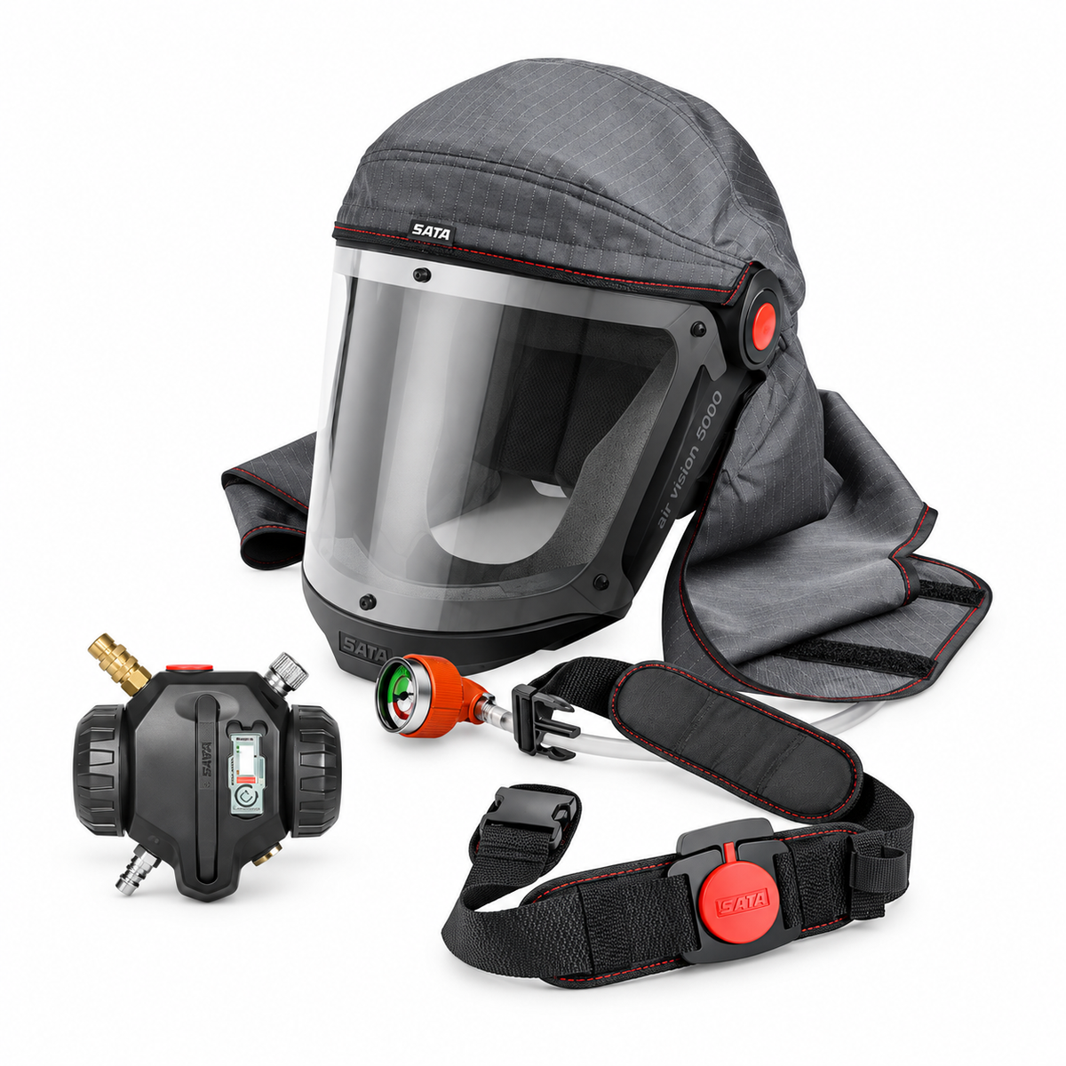 SATA Air Vision 5000 Carbon Set (NIOSH)
