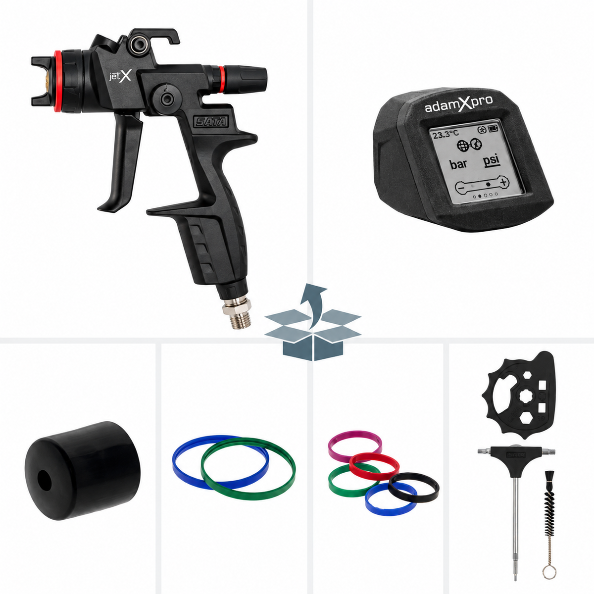 SATA Jet X Spray Gun Digital Pro