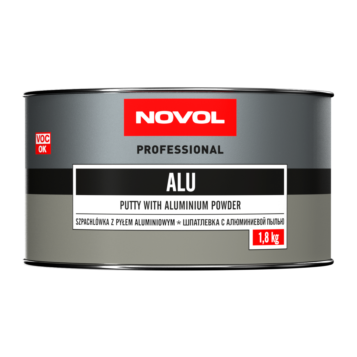NOVOL ALUMINUM Polyester Putty 2 Quarters