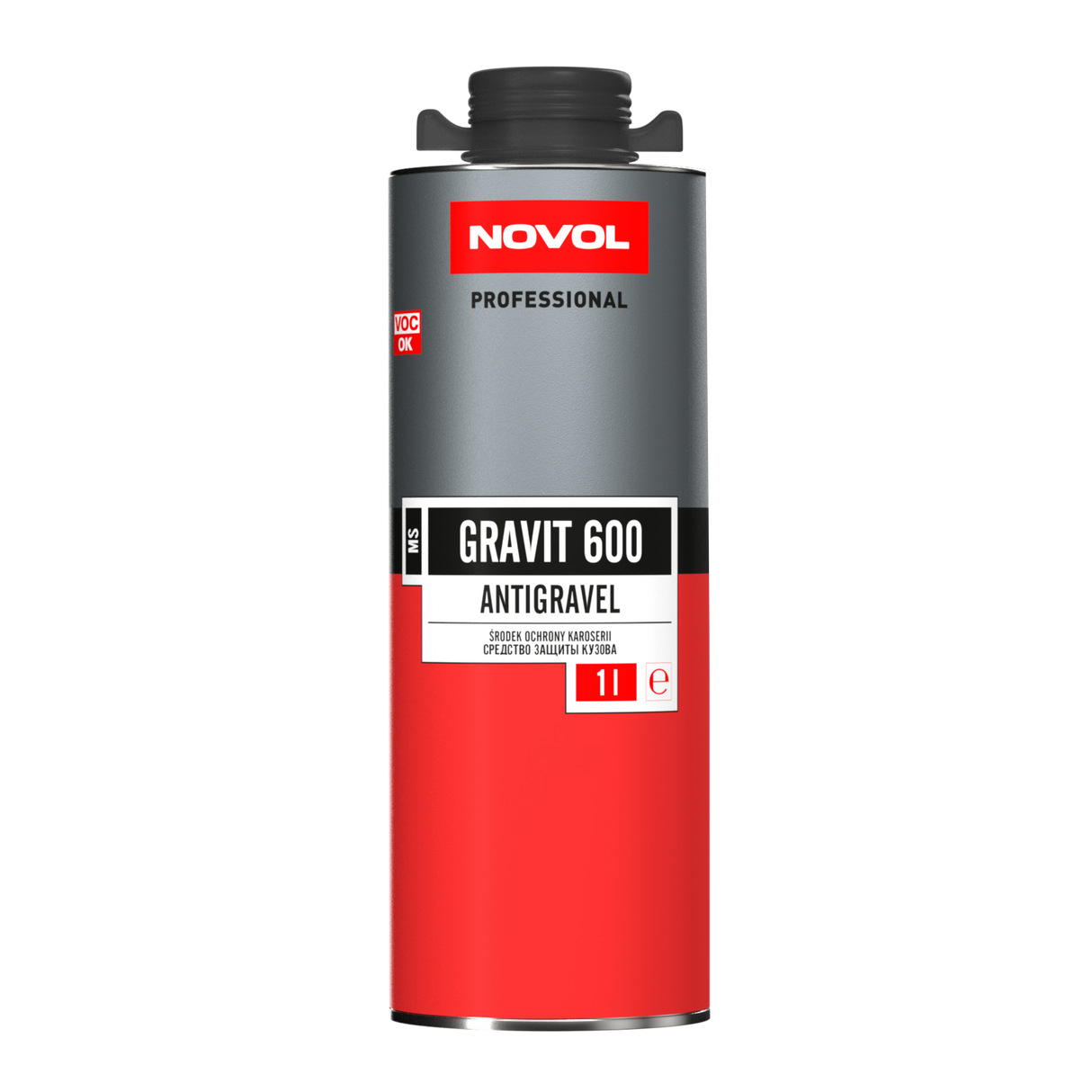 NOVOL Gravit 600 Gravel guard Black 1 Quart