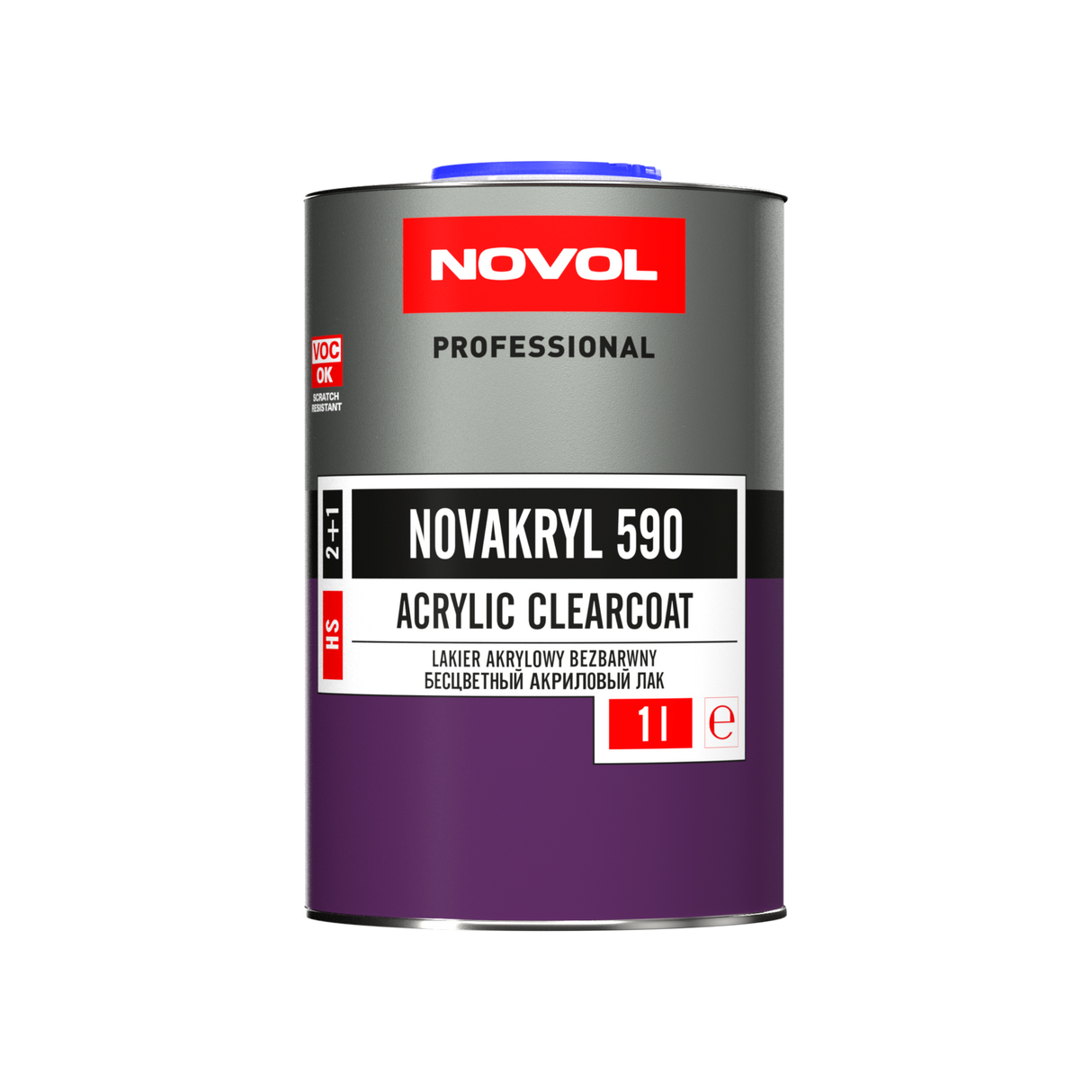 NOVAKRYL 590 2K HS Urethane Clear Coat 2:1