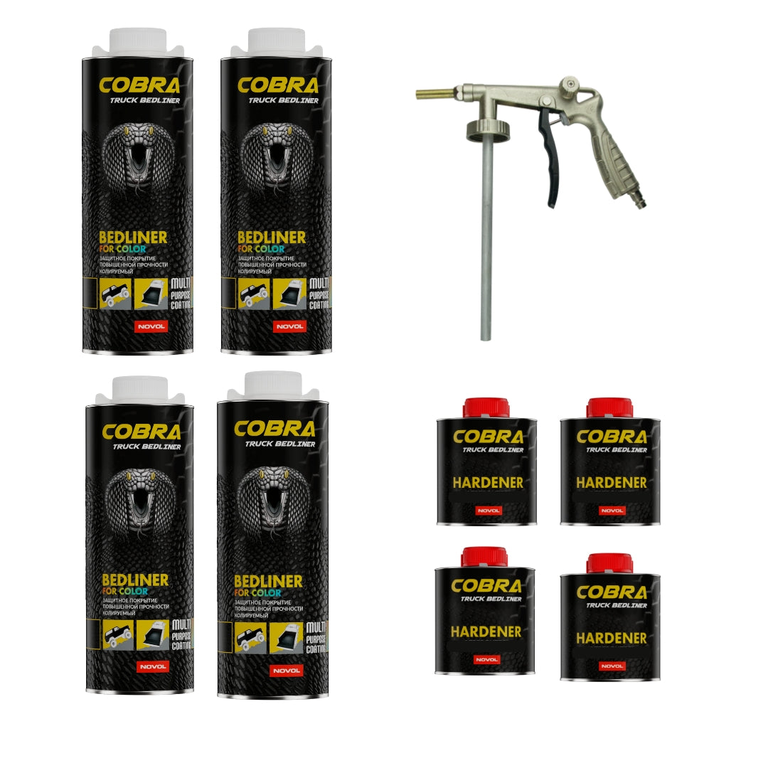 COBRA 2K Truck Bed Liner Gallon Kit