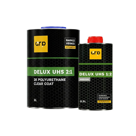 Delux UHS 2:1 Clear Coat Kit - SR Scratch Resistant, High Gloss