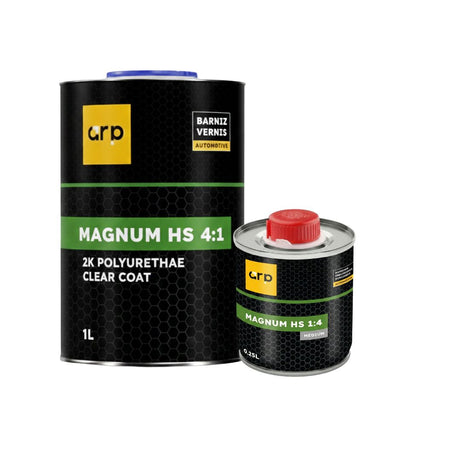 MAGNUM HS 4:1 Clear Coat Kit 1.25L - 2K High Solids Polyurethane