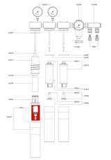 SATA Automatic Condensate Drain Valve SATA Filter Series 200, 300, 400 and 500