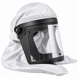 SATA full face respirator hood vision 2000 NIOSH, with 5 tear off visor sheets