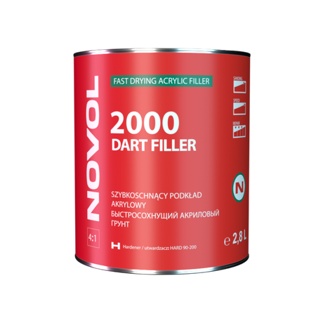 NOVOL 2000 DTM Primer/Sealer HS 4:1 Kit