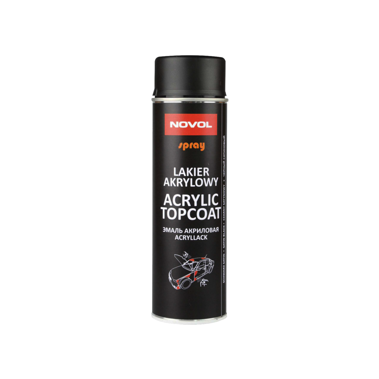 NOVOL Automotive Acrylic Paint Spray 17oz