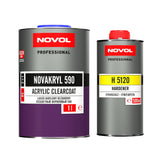 NOVOL clear coat with hardener kit 
