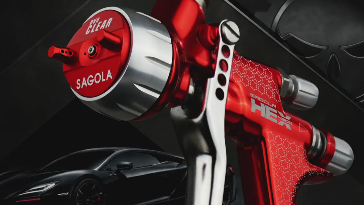 Sagola 4600 HEX Clear Pro Spray Gun